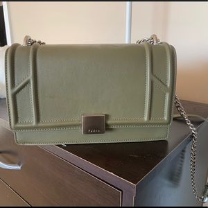 Olive green crossbody bag